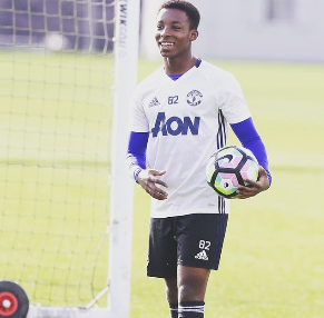 Nigerian Midfielder Nominated For Manchester United Goal Of The Month Award